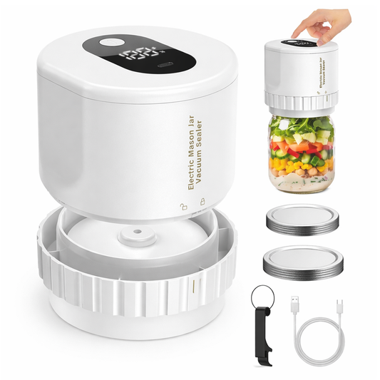 Electric Mason Jar Vacuum Sealer Kit