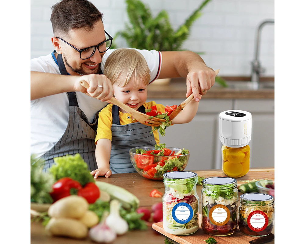 Electric Mason Jar Vacuum Sealer Kit