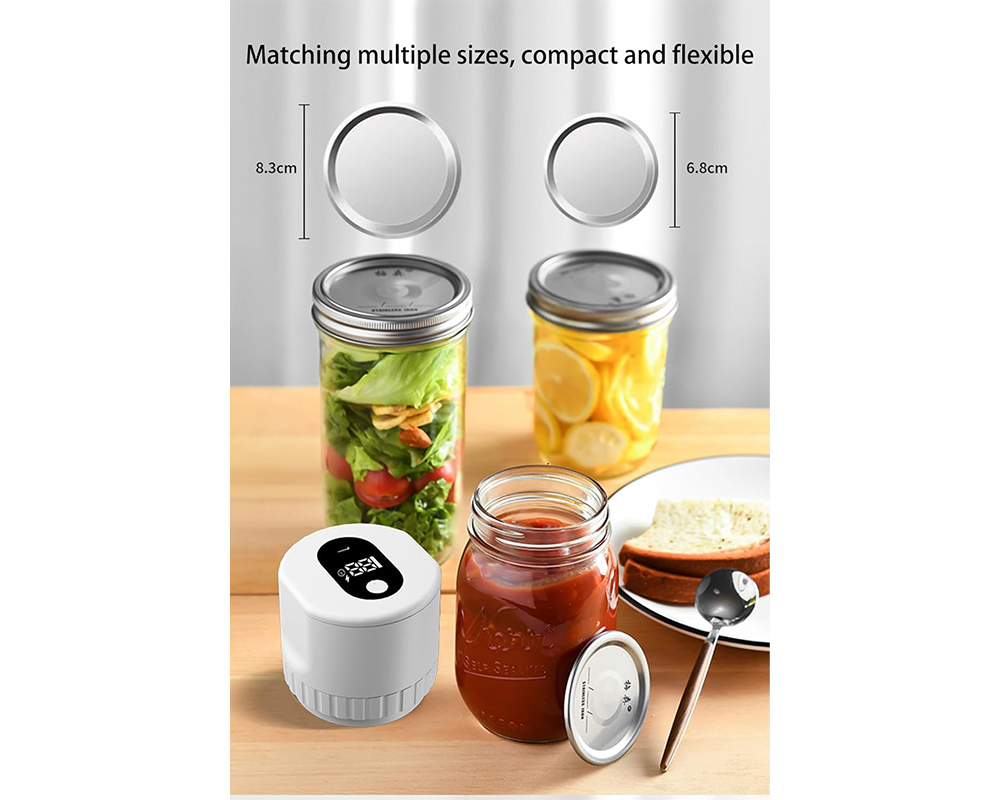 Electric Mason Jar Vacuum Sealer Kit