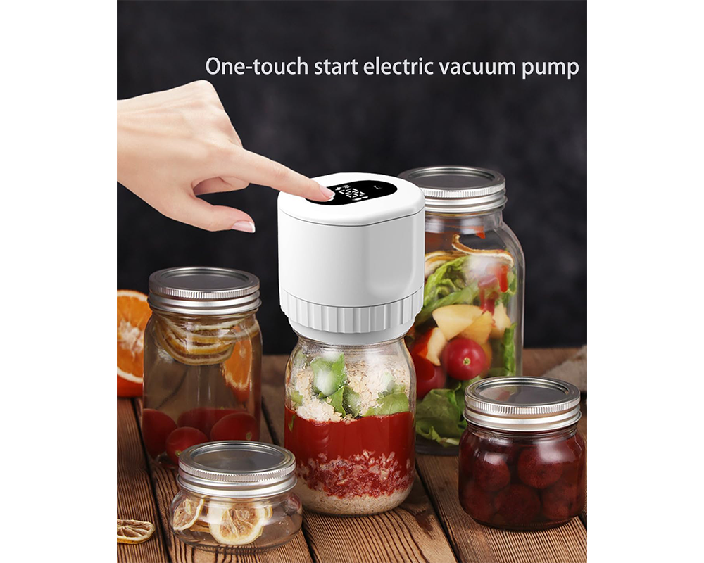 Electric Mason Jar Vacuum Sealer Kit