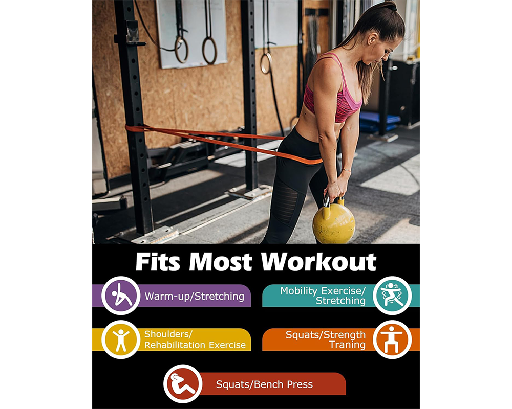 Resistance Bands Set 5 Level Resistance Bands Fitness Training Set