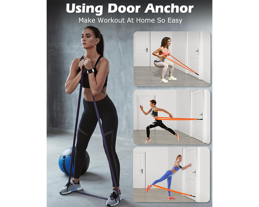 Resistance Bands Set 5 Level Resistance Bands Fitness Training Set