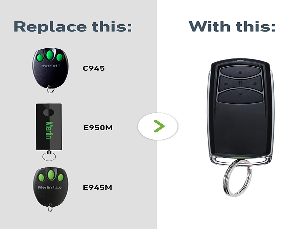 E960M Garage Door Remote