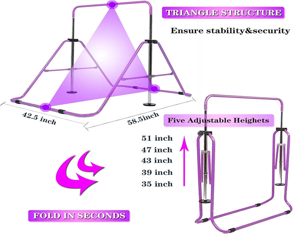 Horizontal Gymnastics Bars Training Horizontal Bar