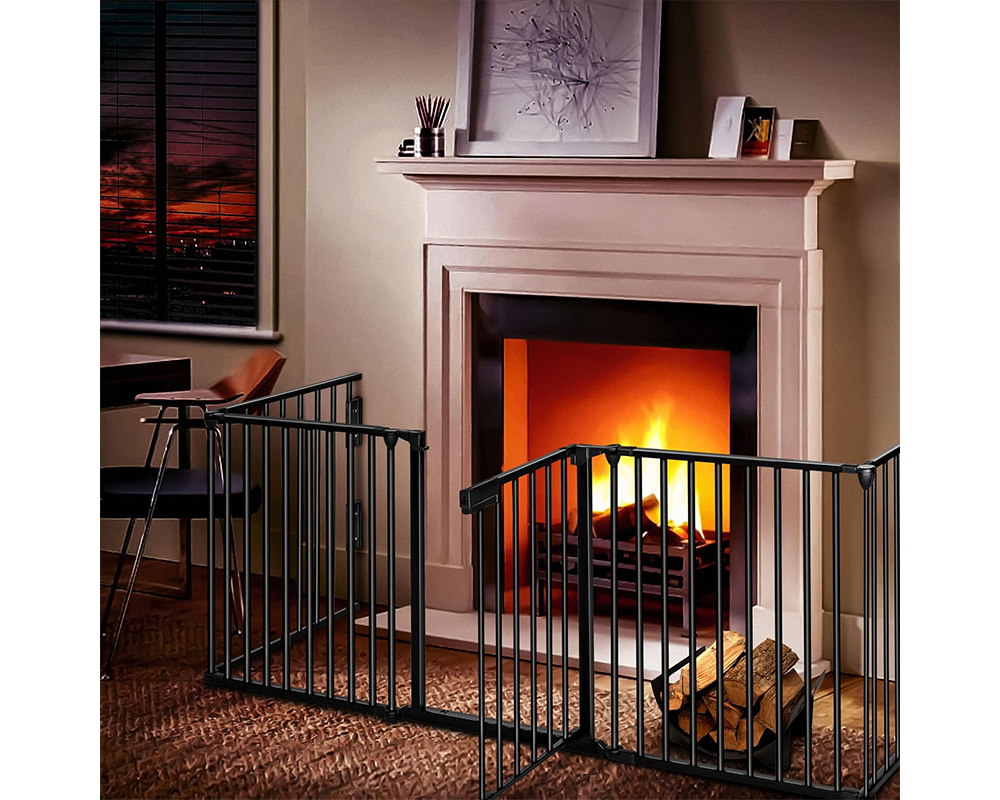 Fireplace Barrier Fence Gate