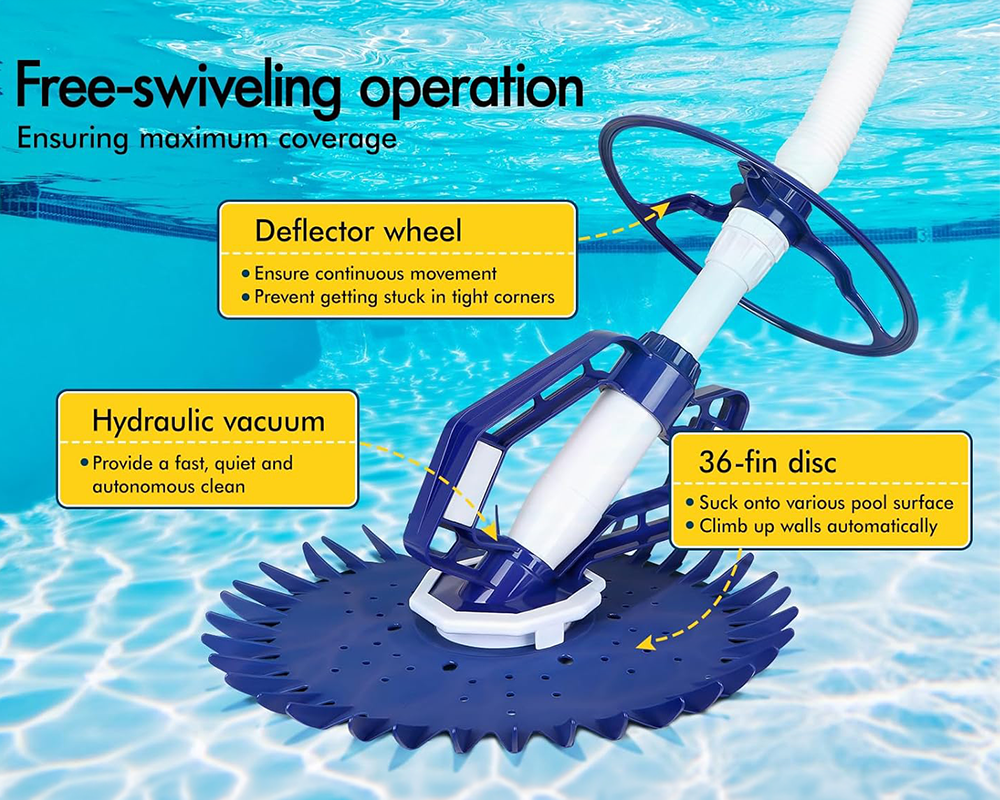 Automatic Pool Cleaning System for Inground and Above Ground Pools