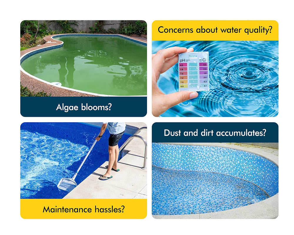 Automatic Pool Cleaning System for Inground and Above Ground Pools