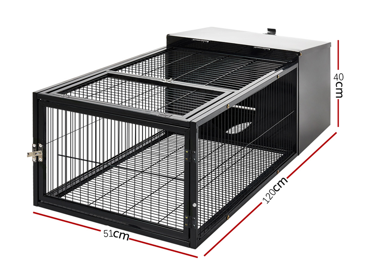 Rabbit Cage Rabbit Hutch Metal Pet Playpen Enclosure 120 cm
