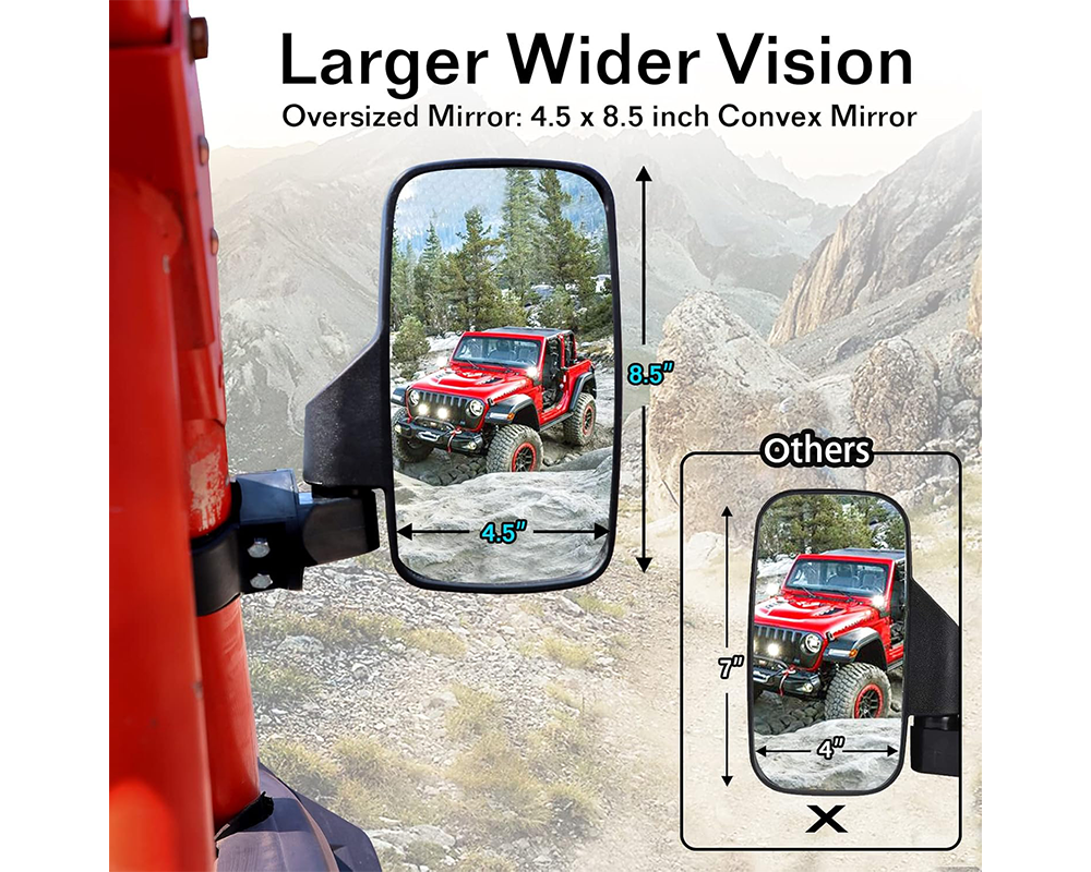 Side Mirrors for UTV