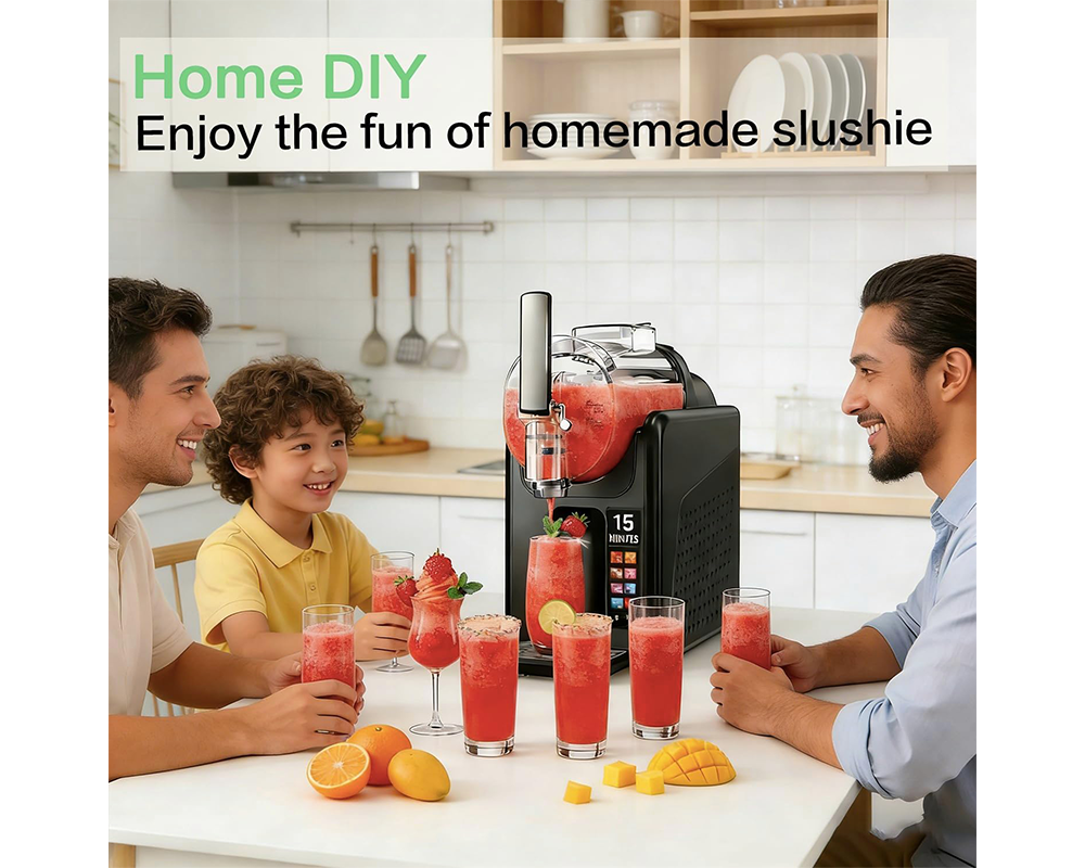 2L Slushie Maker Frozen Smoothies Milkshakes  7 IN 1 Frozen Beverage Machine