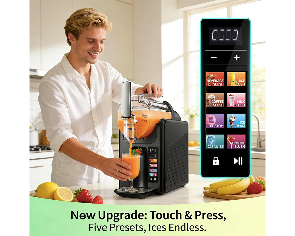 2L Slushie Maker Frozen Smoothies Milkshakes  7 IN 1 Frozen Beverage Machine