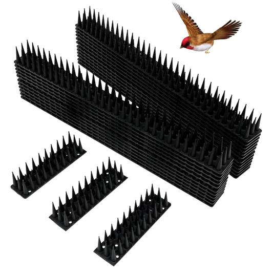 24 PCS Heavy Duty Outdoor Bird Deterrent Bird Spikes 10M
