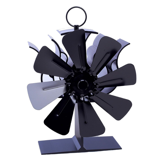 8 Blades Wood Stove Fan