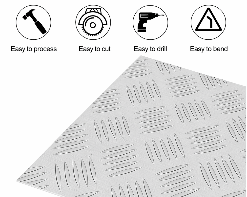 1.4mm Aluminum Checker Plate Sheet
