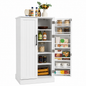 Kitchen Pantry Storage Cabinet with Adjustable Shelves