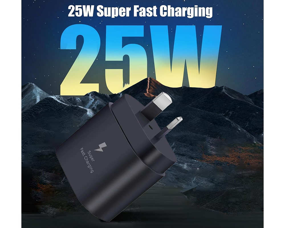 USB C 25W Fast Charging Adapter with 2M Cable