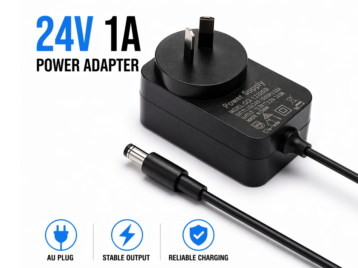 24V 1A 24W Power Supply Adapter Universal 24V Power Supply Adapter