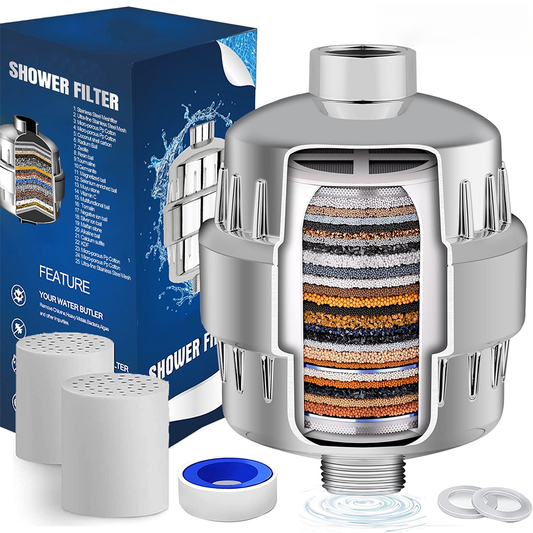 30 Stage Shower Filter for Hard Water
