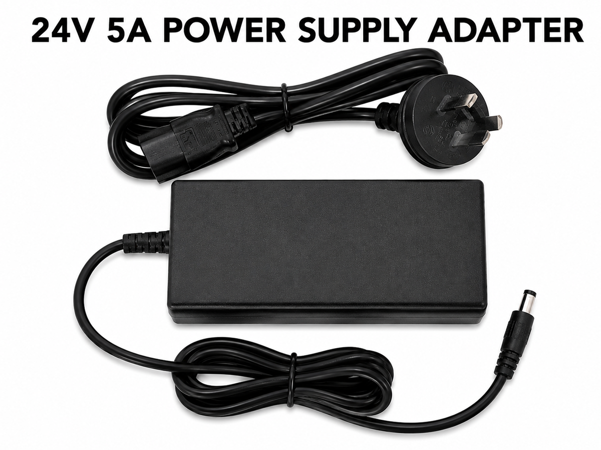 24V 5A Power Supply Adapter 120W DC Converter