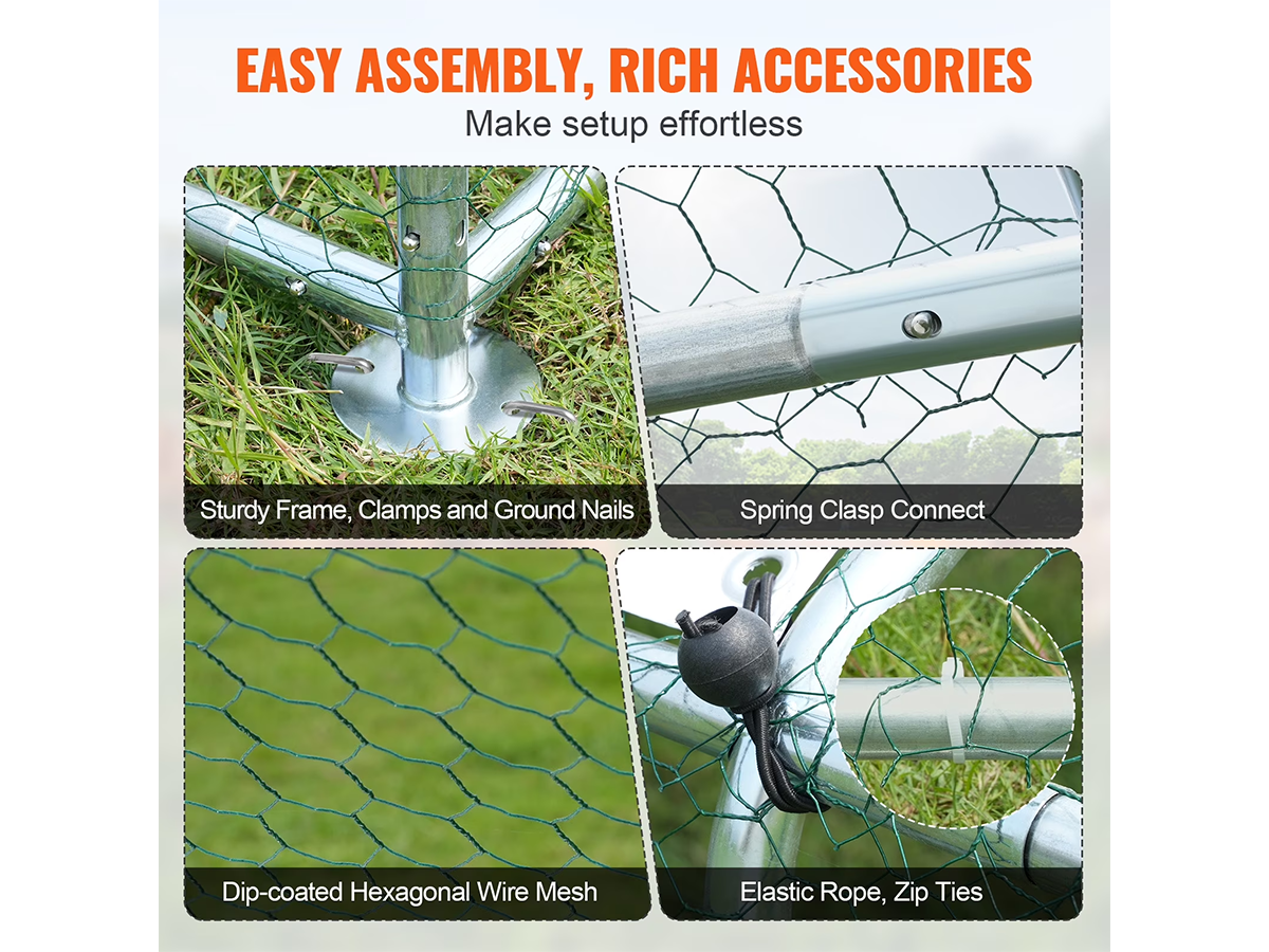 Outdoor Chicken Coop Run