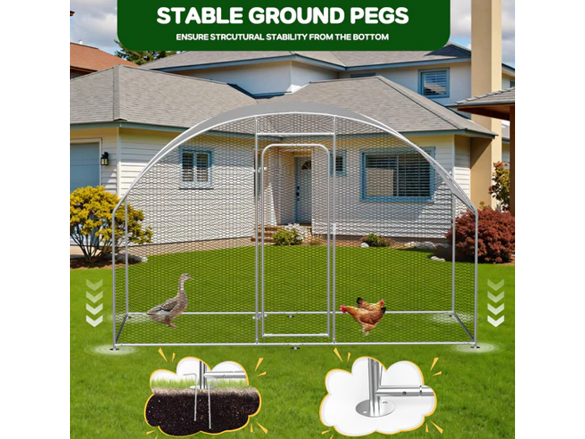 Outdoor Chicken Coop Run