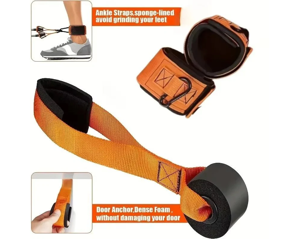Fitness Exercises Resistance Bands Set