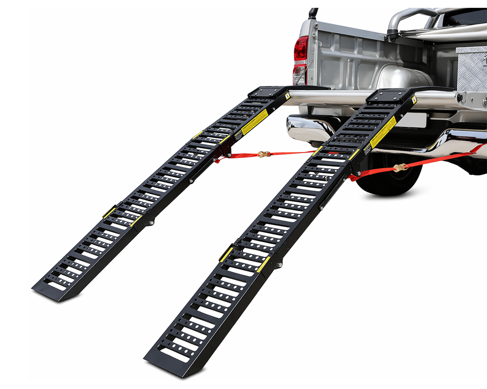 Heavy Duty Steel Trifold Loading Ramp 350KG Capacity