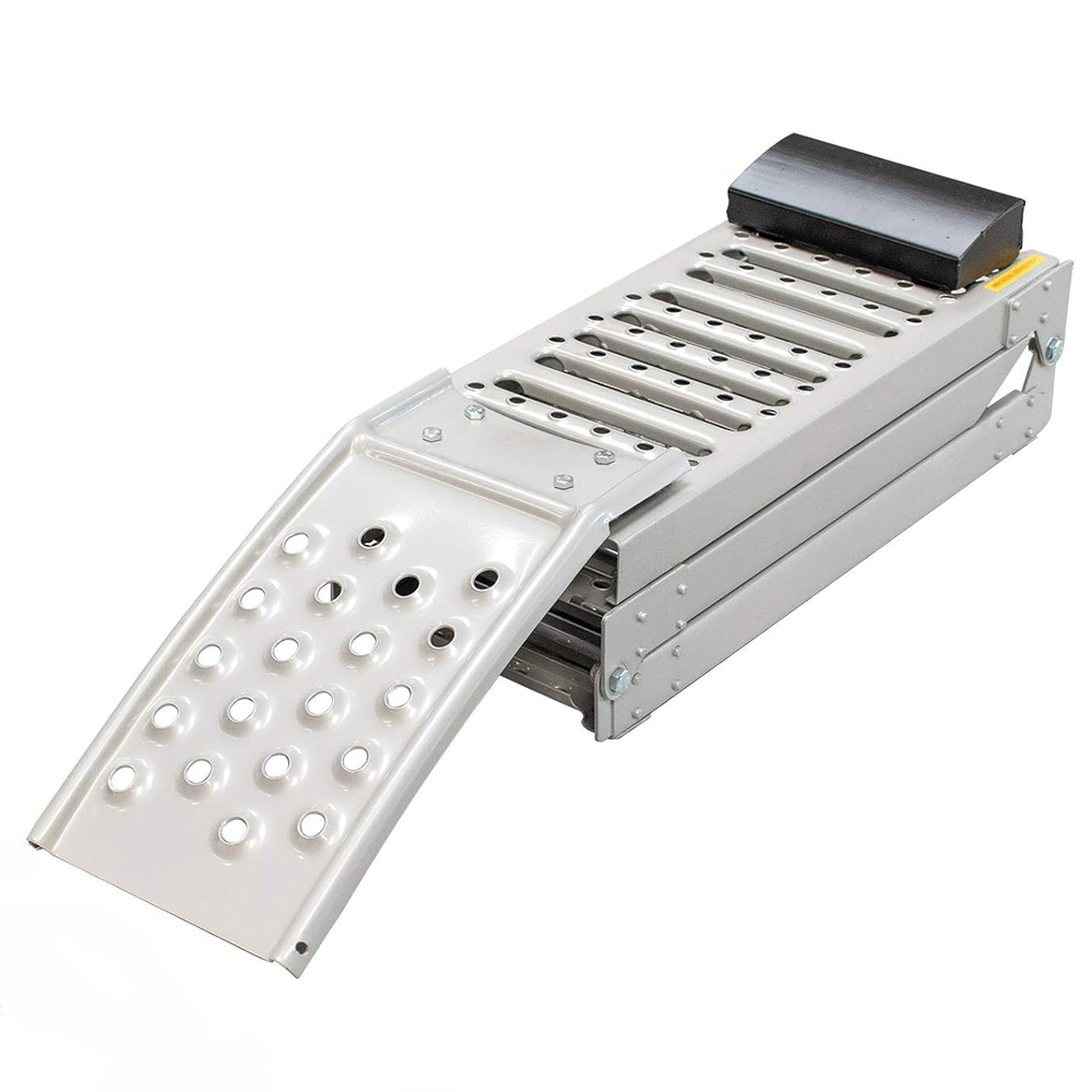 Tri Fold Aluminium Bike Loading Ramp Heavy Duty Folding Loading Ramp 350KG Capacity
