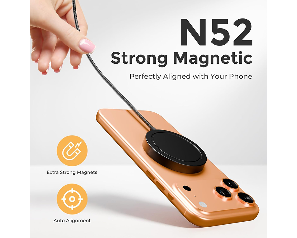 25W Wireless Charging Pad Fast Charging USB C Charging Pad