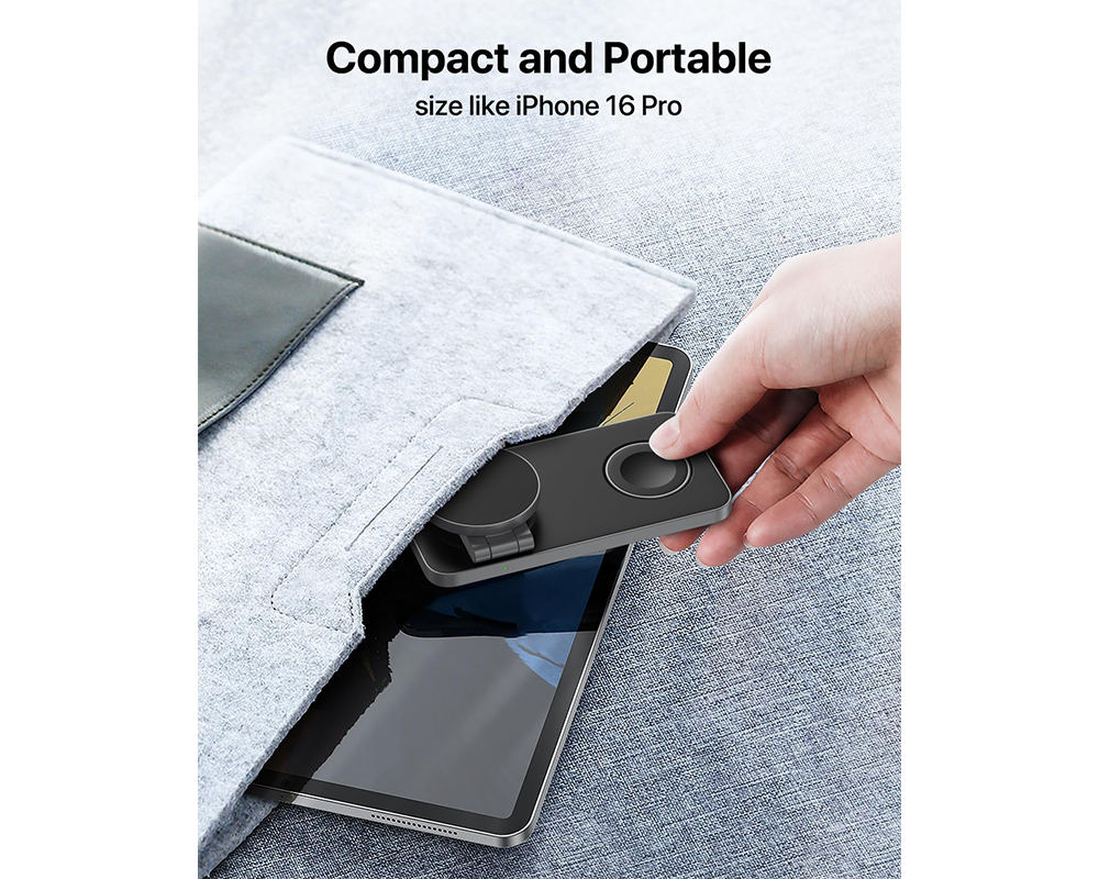 3 in 1 Wireless Charger Foldable MagSafe Charging Station
