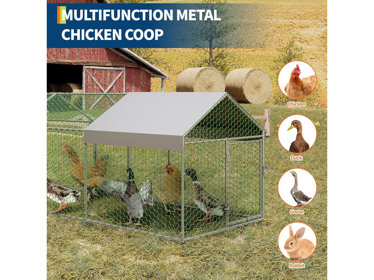 Outdoor Chicken Coop Run 3M x 1M x 1M