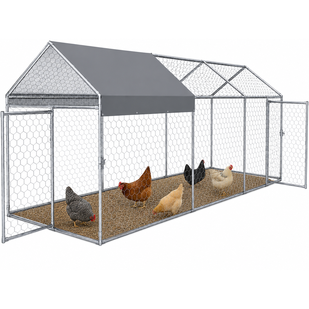 Outdoor Chicken Coop Run 3M x 1M x 1M