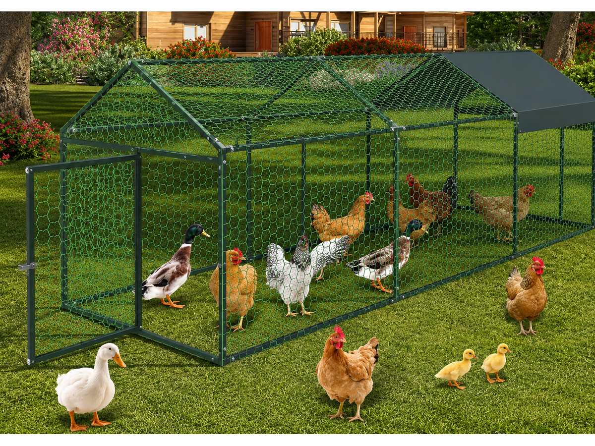 Outdoor Chicken Coop 3Mx1Mx1M