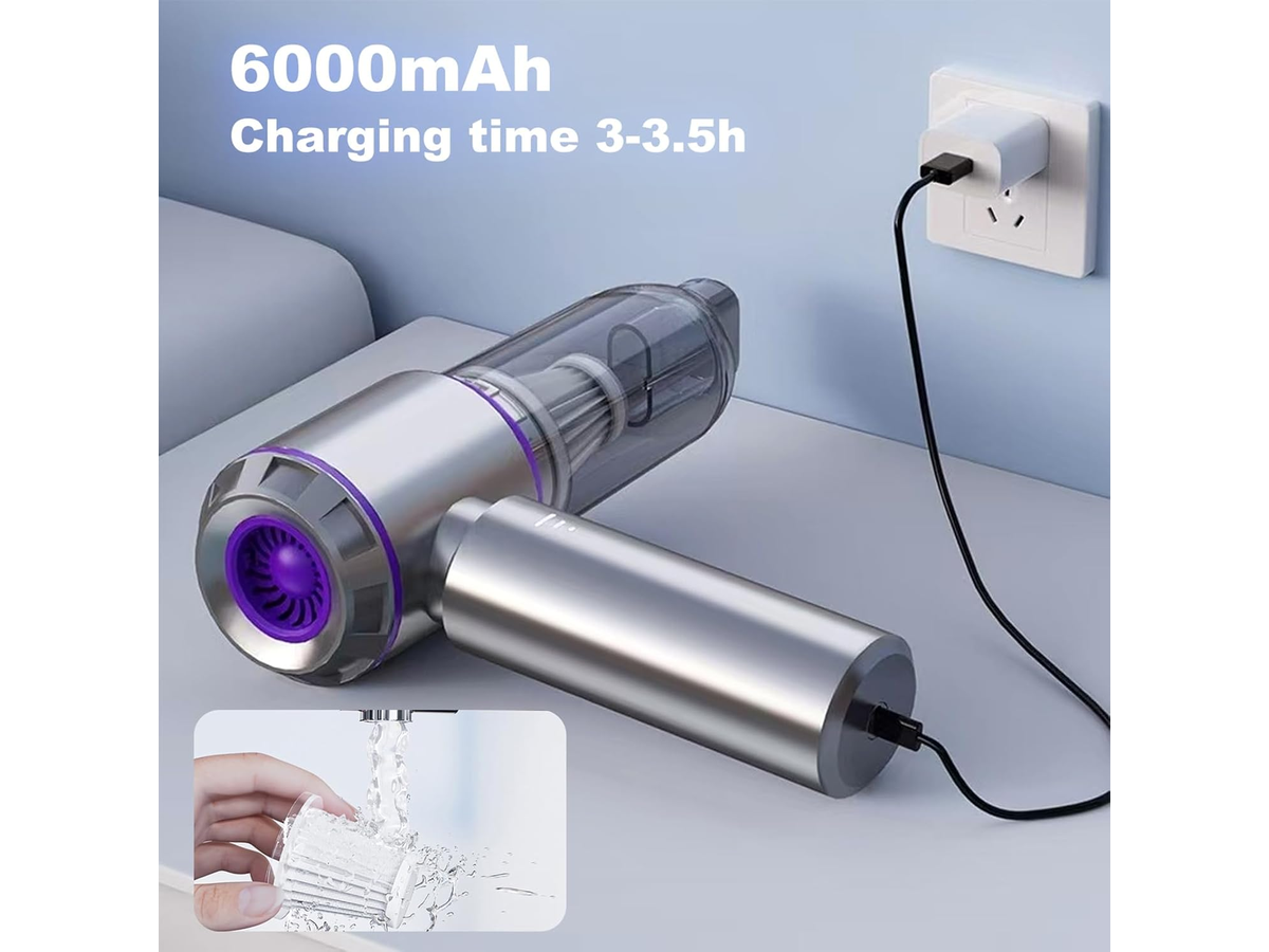 Cordless Electric Air Duster Wireless Portable Cleaning Machine