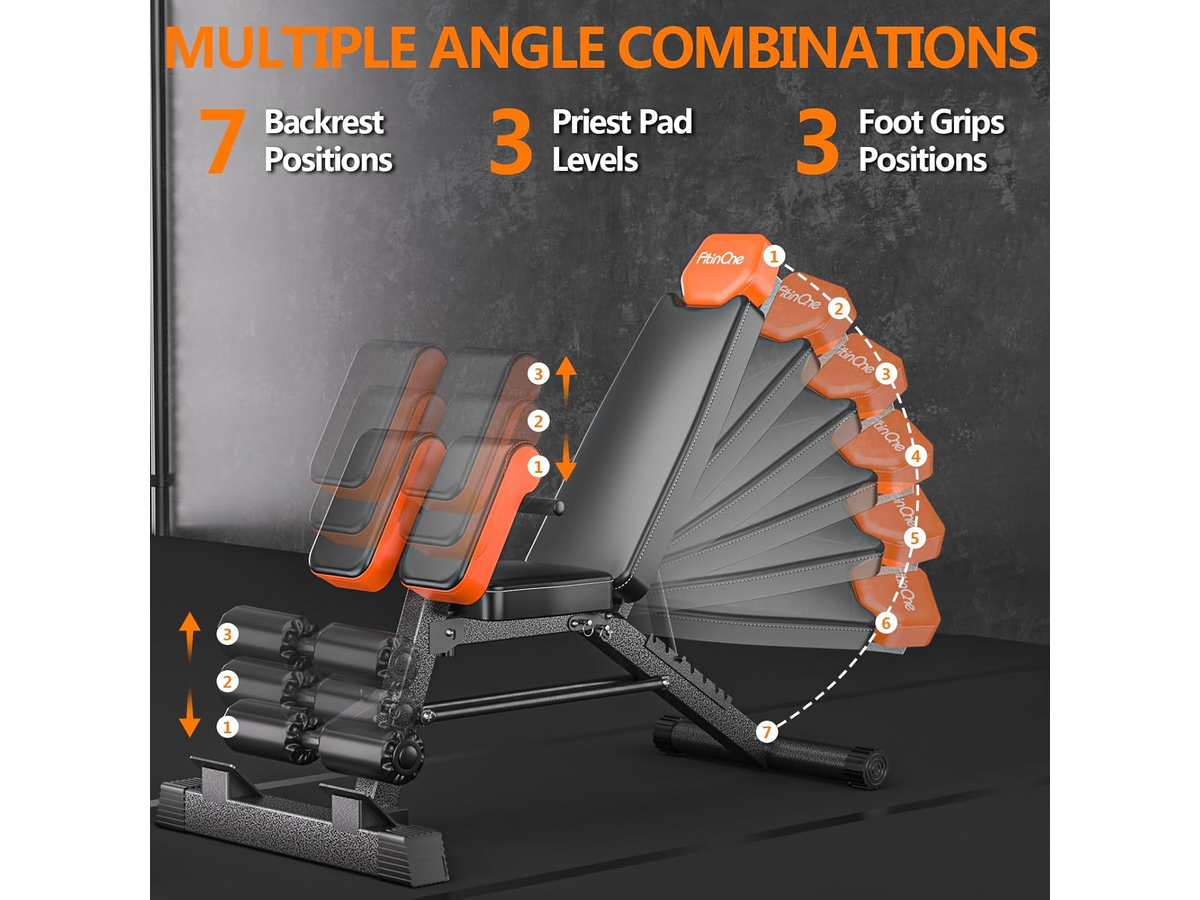 Adjustable Weight Bench Adjustable Weight Bench with Leg Extension