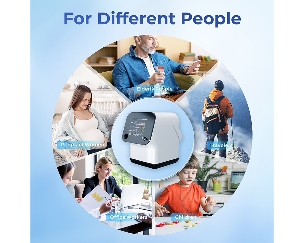 Oxygen Generator Oxygen Concentrator Quiet Home Oxygen Support Machine