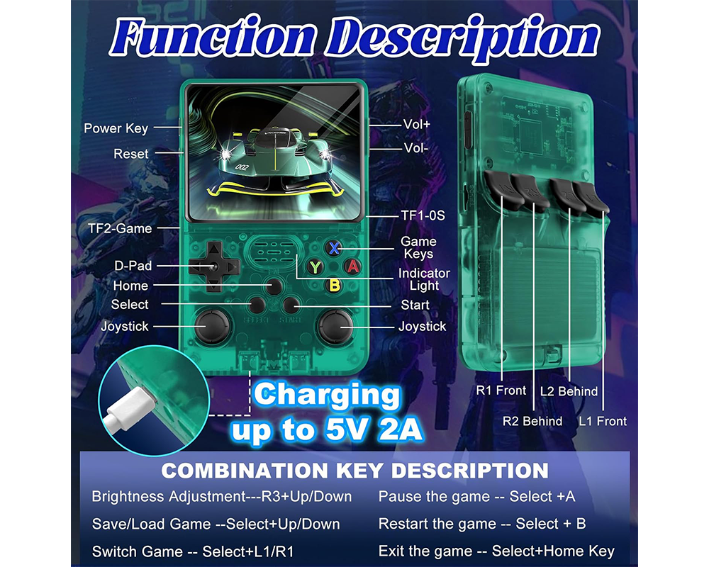 Handheld Game Portable Retro Game