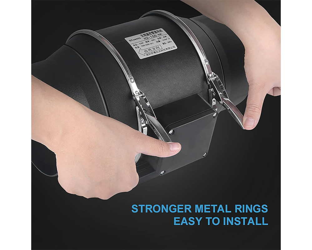 Inline Extractor Fan Exhaust Duct Fan 6 Inch