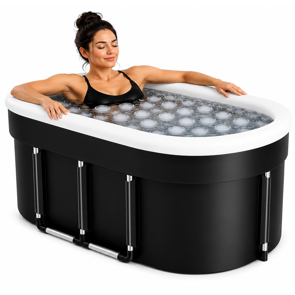 Portable Ice Bath Recovery Pod Indoor Outdoor Cold Plunge Tub