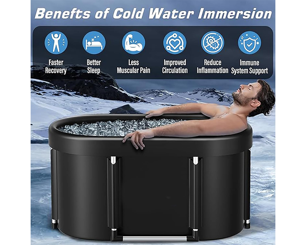 Portable Ice Bath Recovery Pod With Lid