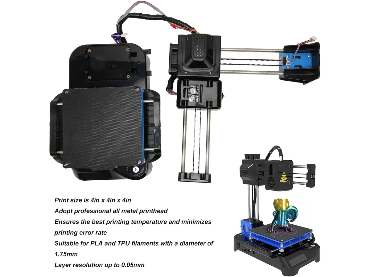Mini 3D Printer Portable Desktop Printing Machine