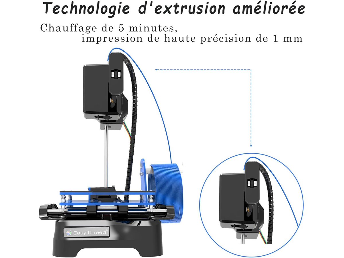 Mini 3D Printer Portable Desktop Printing Machine