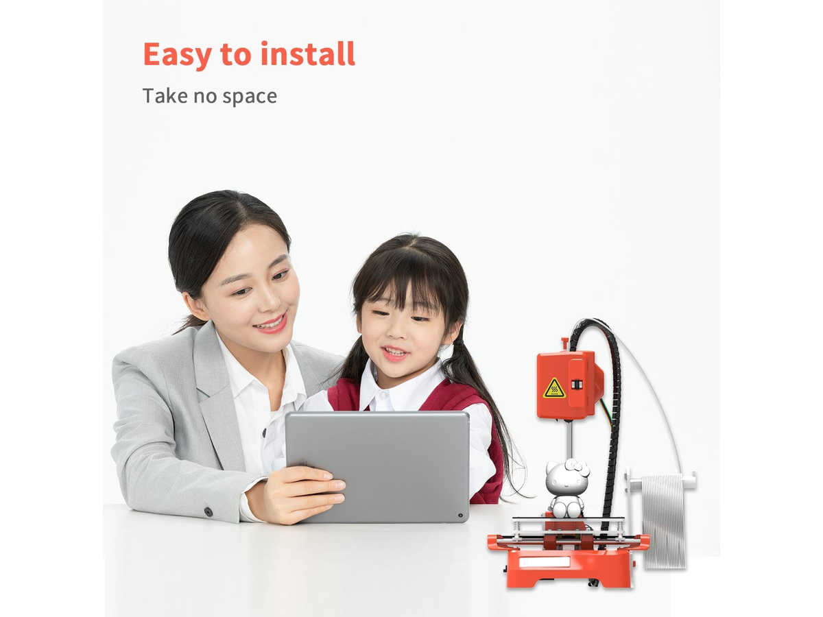 Portable Mini 3D Printer Compact Desktop Printing Machine