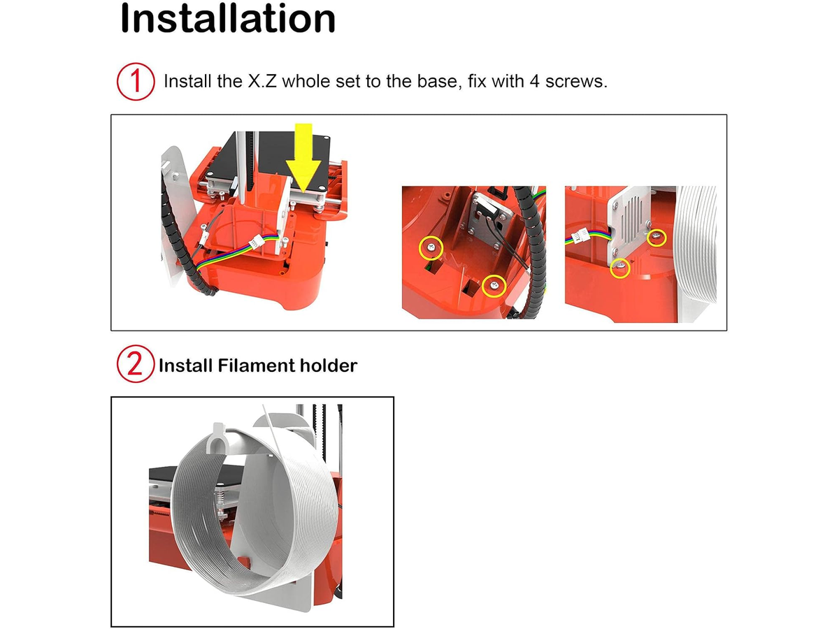 Portable Mini 3D Printer Compact Desktop Printing Machine