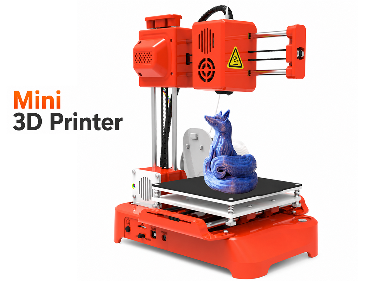 Portable Mini 3D Printer Compact Desktop Printing Machine