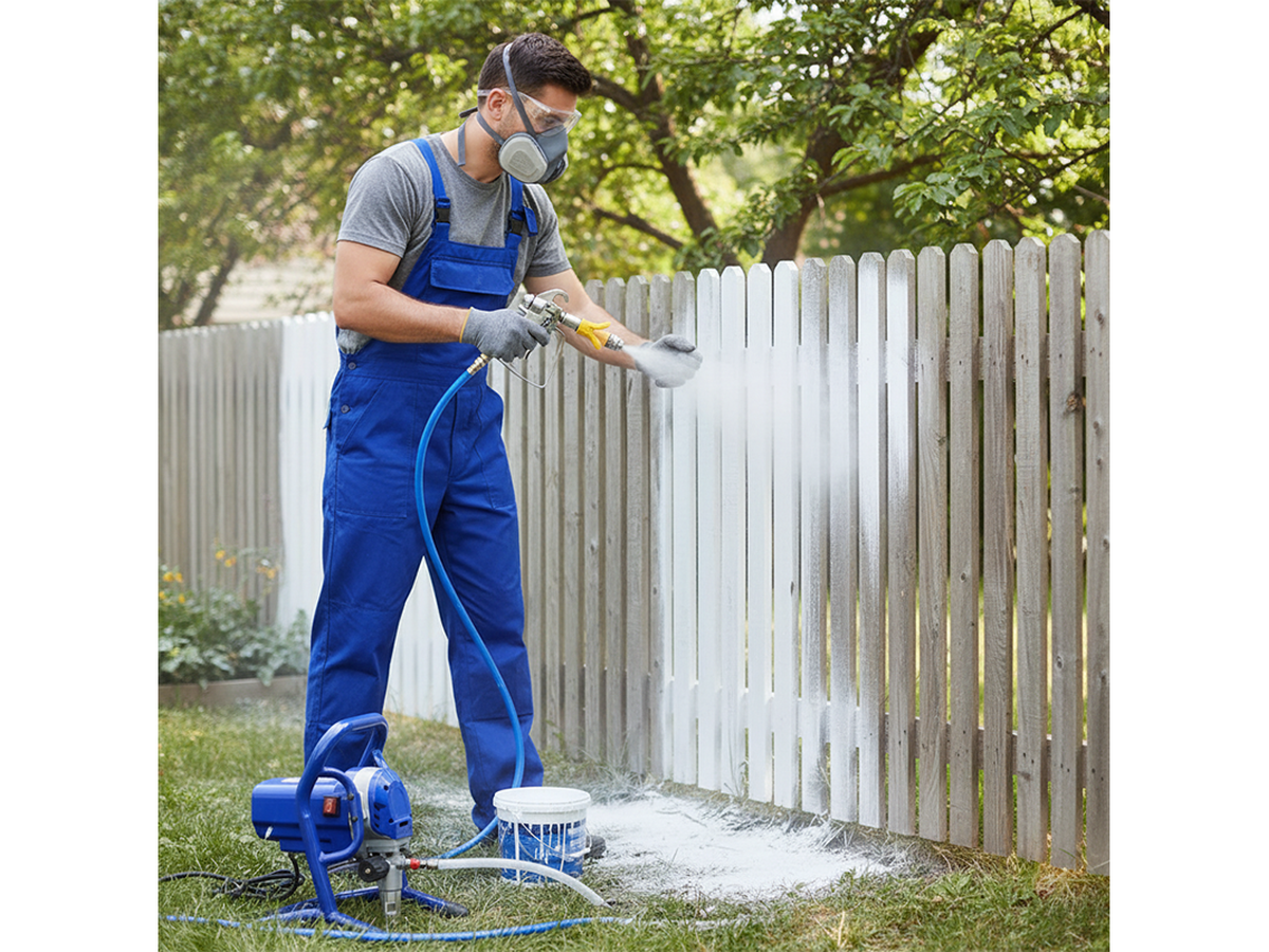 750W Airless Paint Sprayer Electric Spray Machine High Pressure