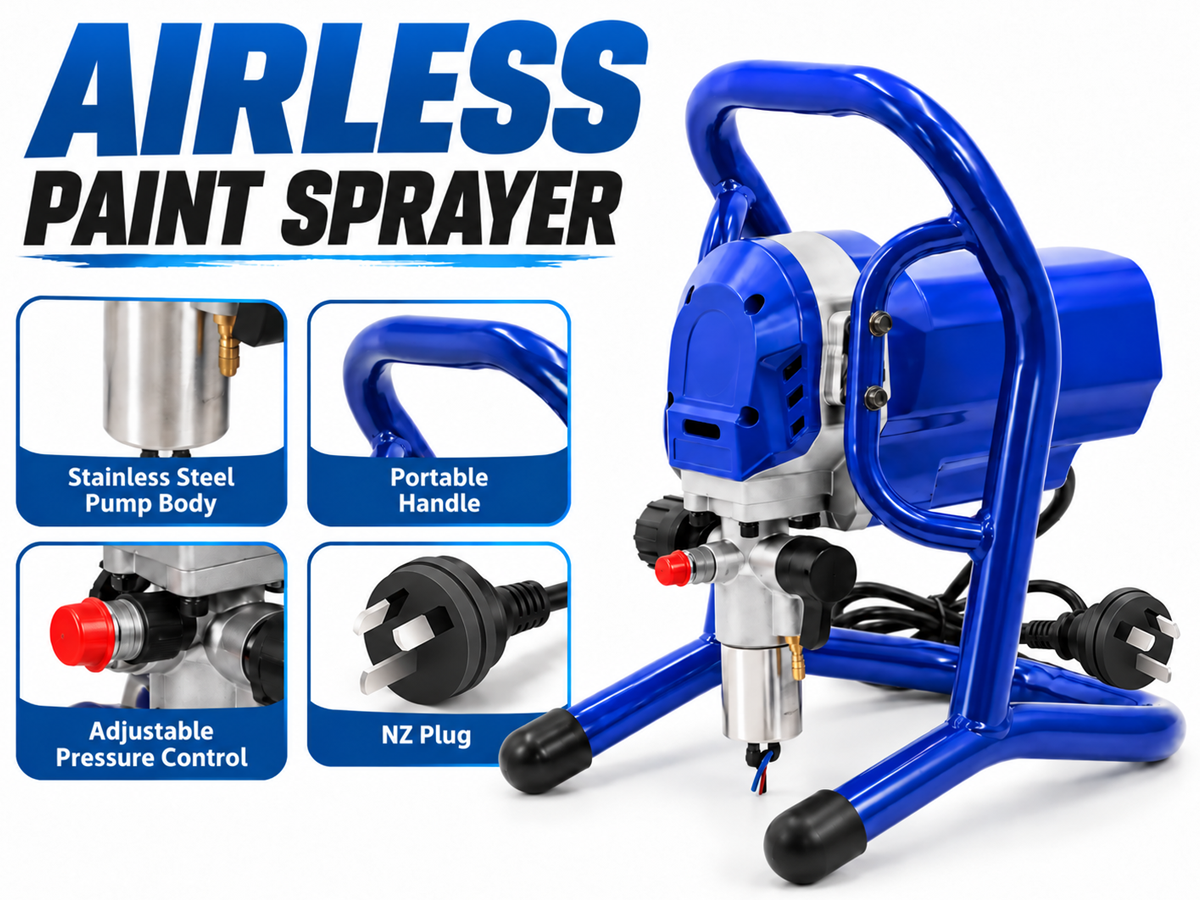 750W Airless Paint Sprayer Electric Spray Machine High Pressure