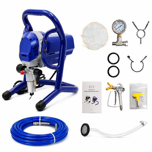 750W Airless Paint Sprayer Electric Spray Machine High Pressure