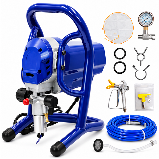 750W Airless Paint Sprayer Electric Spray Machine High Pressure