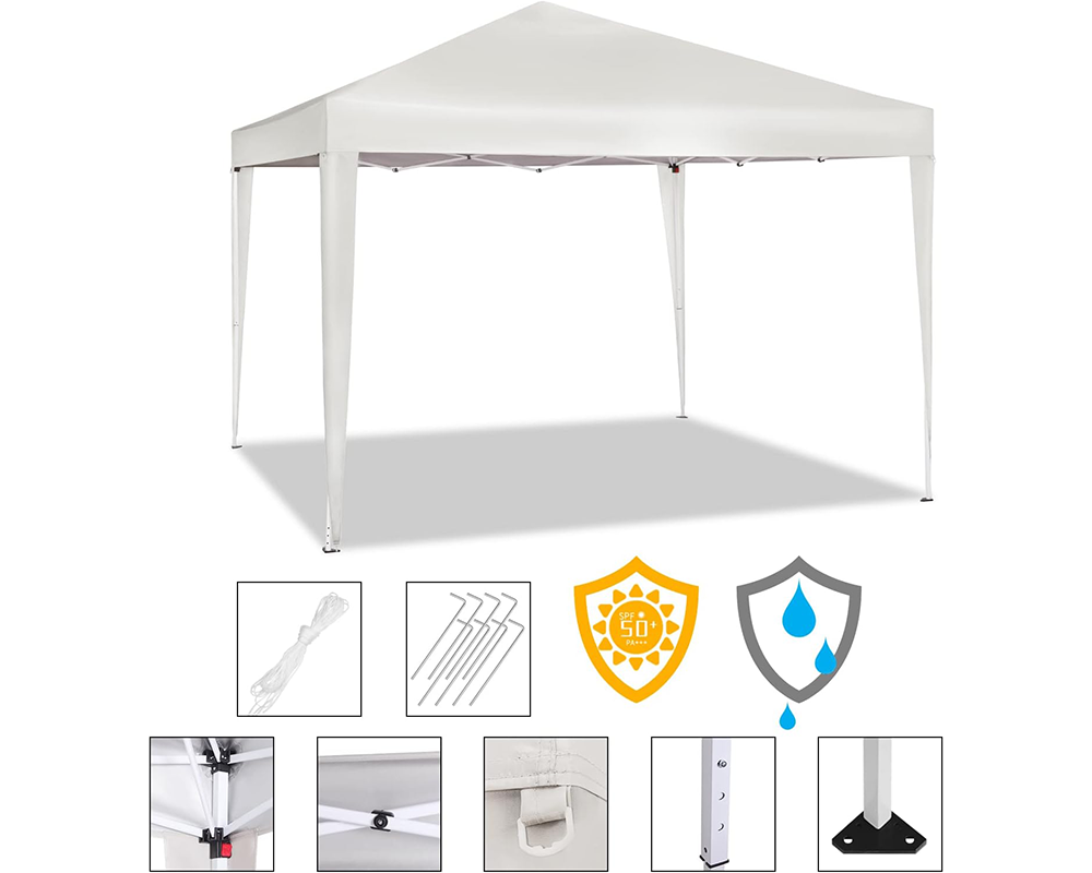 Portable Folding Garden Gazebo 3x3M Outdoor Shelter